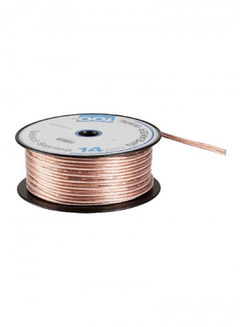 Durable Speaker Wire 100feet Beige