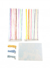 Quilt Stamped Cross Stitch Kit Multicolour