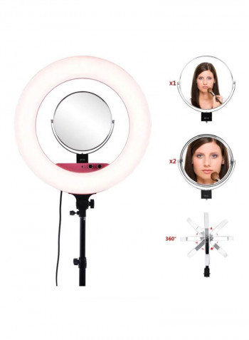 LED Video Ring Light Fill In Lamp 18inch White