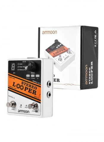 Stereo Looper Electric Guitar Effect Pedal