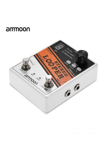 Stereo Looper Electric Guitar Effect Pedal