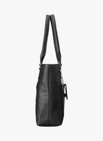 Polyester Blend Shoulder Bag Black