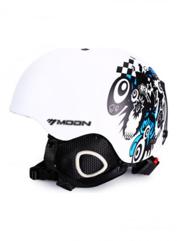 Integrally-Molded Snow Safety Skateboard Skiing Helmet 27x27x27cm