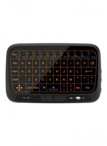 Wireless Touch Mini Keyboard Black