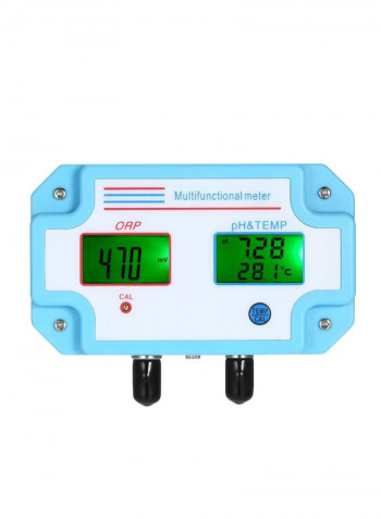 3-In-1 Multi-Parameter Water Quality Tester Blue/Black 130 x 76 x 26millimeter