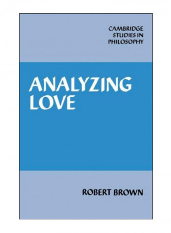 Analyzing Love Hardcover
