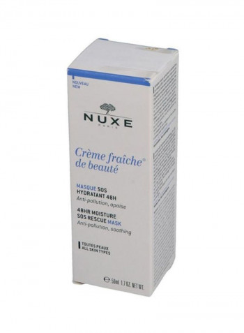 Creme Fraiche De Beaute Moisture Sos Rescue Mask 50ml