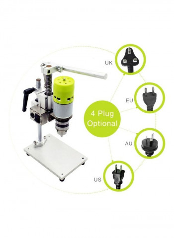 Electric Mini Drill Machine Bench Press Multicolour