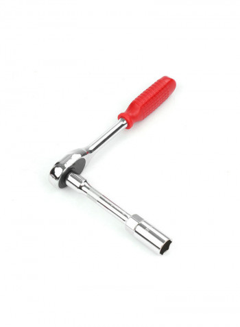 32-Piece Ratchet Wrench Set Silver