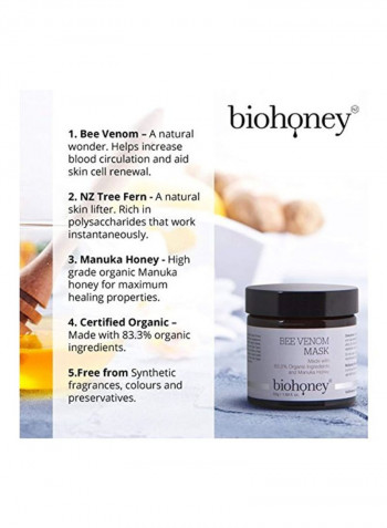Bee Venom Mask With Manuka Honey 1.69ounce