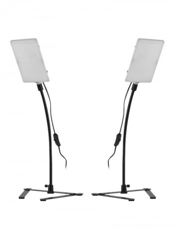 LED Dimmable Photography Light With Accessories White