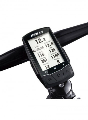 Navigation Position System Bicycle Speedometer 9x4x9x1.3cm