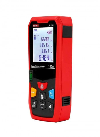 Laser Distance Meter Red/Black 17centimeter