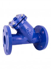Classic Di-Y-Strainer Valve Blue/Silver 2.5inch