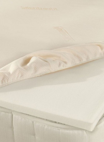 Impress Luxury Memory Foam Mattress Foam White 90x200x2.5cm