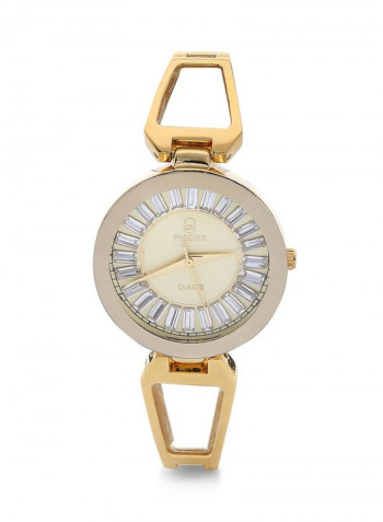 Women's 22K Gold Plated Analog Watch P-21748