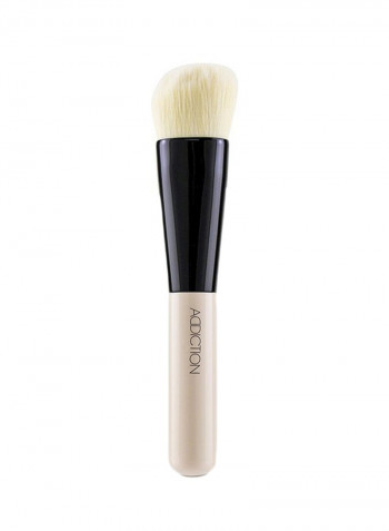Round Base Make Up Brush بيج/أسود/وردي