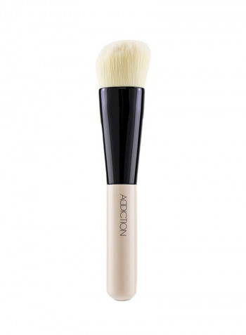 Round Base Make Up Brush Beige/Black/Pink