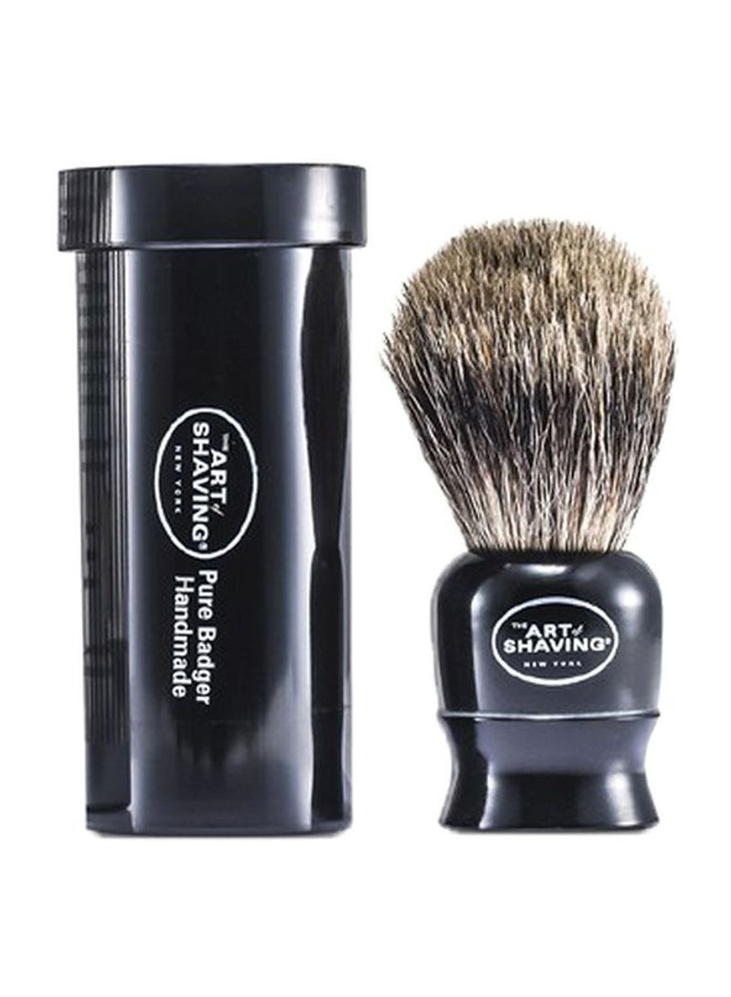 Pure Badger Shaving Brush Black/Beige