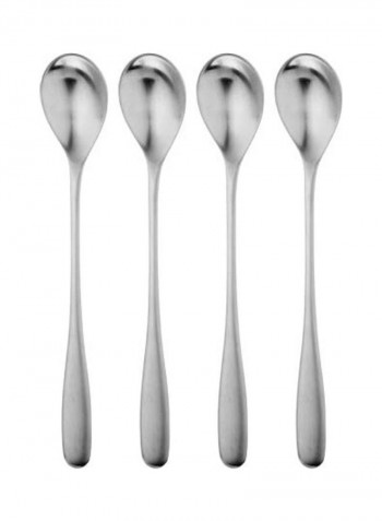 4-Piece Welch Teaspoon Set Silver