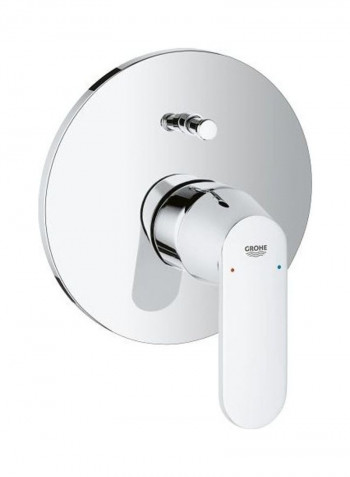 Eurosmart Single-Lever Bath Mixer Silver