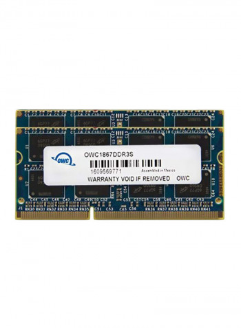 2-Piece OWC DDR3 RAM 16GB Blue/Black