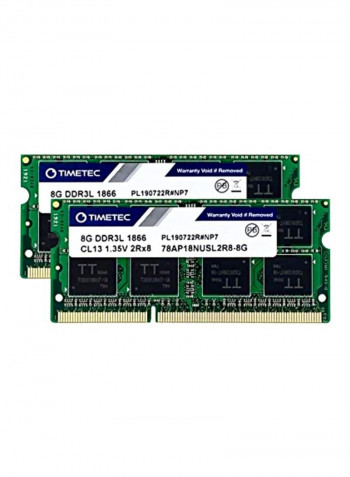 2-Piece SODIMM DDR3L PC3L-14900 RAM For Apple Late 2015 iMac 27-inch 8GB
