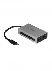 Thunderbolt 3 To eSATA Adapter With USB 3.1 Grey/Black