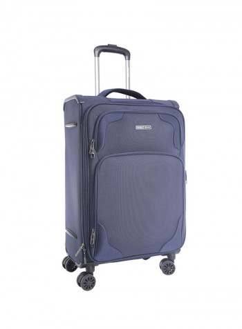 Opal Softside 3 Piece Luggage Trolley Set Navy