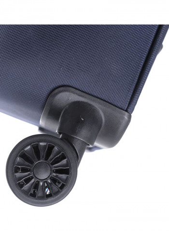 Opal Softside 3 Piece Luggage Trolley Set Navy