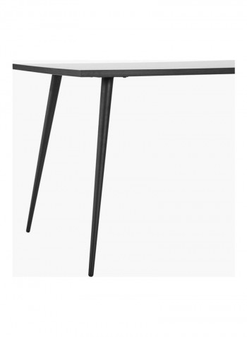 Finland 6 Seater Dining Table White 76 x 150cm