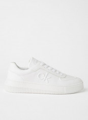 Lace-up Chunky Sole Sneakers Bright White