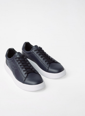 Leather Sneakers Night Sky