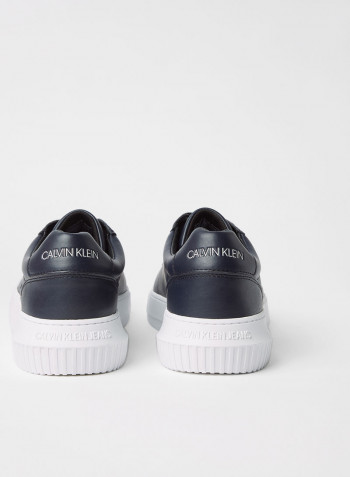 Leather Sneakers Night Sky