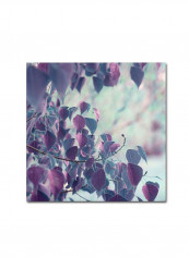 Summer Linen Framed Wall Art Multicolour 11 x 11inch