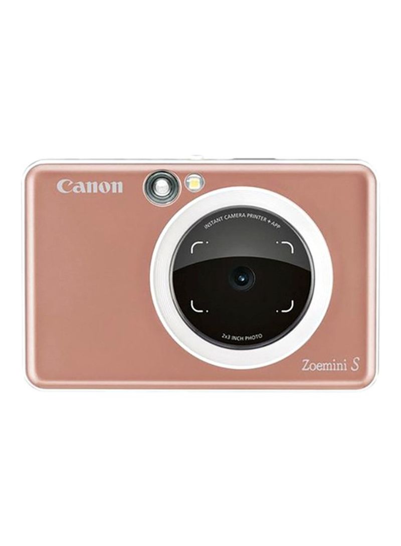 Zoemini S Pocket-sized 8MP Instant Camera Printer Rose Gold