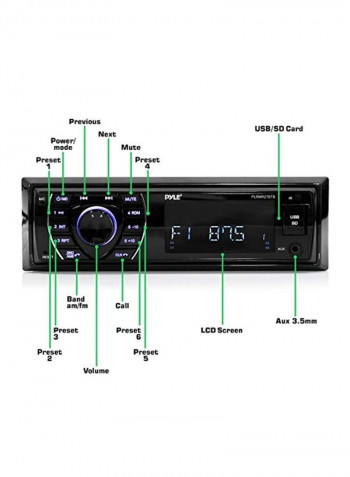 Bluetooth Marine Receiver Stereo