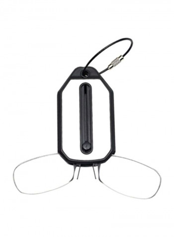 Rectangular Foldable Reading Glasses With Key Chain