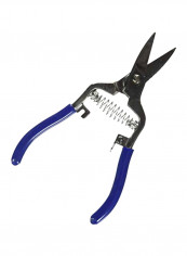 Spring Loaded Rag Quilting Snips Silver/Blue 6inch