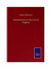 Commentaries On The Laws Of England Paperback English by William Blackstone - 2020