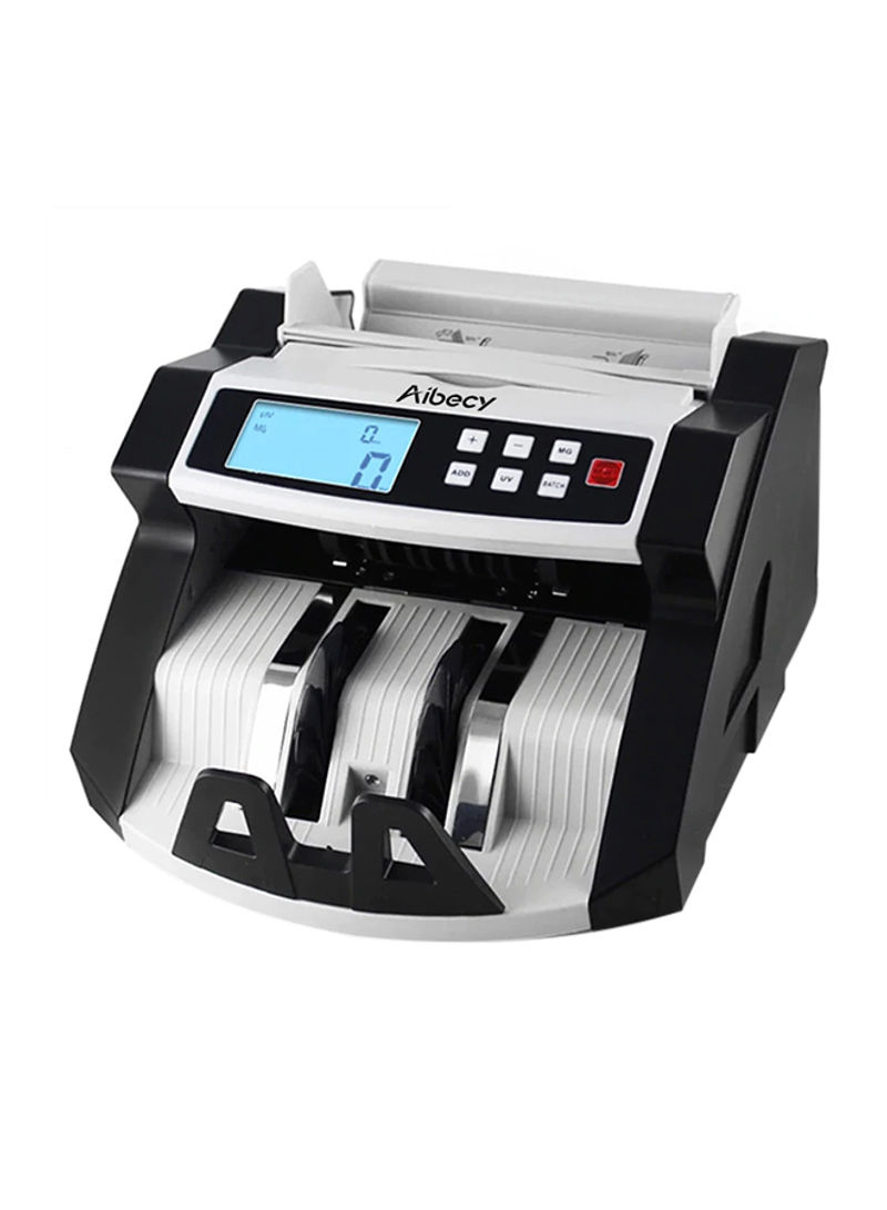 Multi-Currency Automatic Cash Counter Counting Machine White/Black