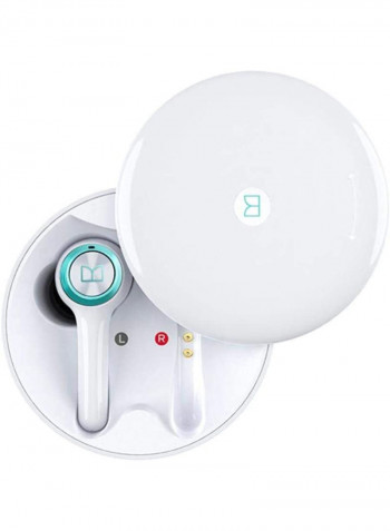 Bluetooth Wireless In-Ear Earbuds White