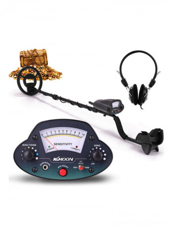 Portable Metal Detector Black