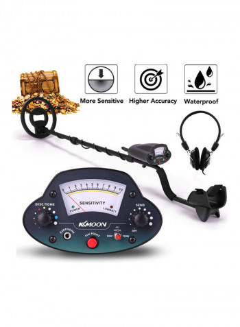 Portable Metal Detector Black