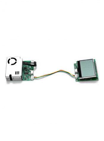 Multifunction Sensing Element Module Dust With Temperature Humidity Detect Function Silver/Green/Black 15.00x4.50x15.00cm