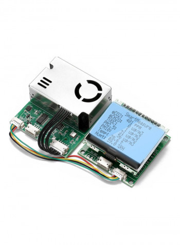Multifunction Sensing Element Module Dust With Temperature Humidity Detect Function Silver/Green/Black 15.00x4.50x15.00cm