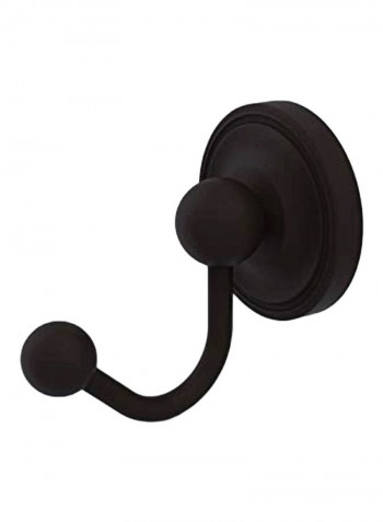 Prestige Regal Collection Robe Hook Black 2x3x2inch