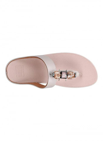 Fino Marble Gem Casual Sandals Mink