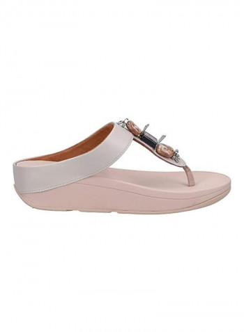 Fino Marble Gem Casual Sandals Mink