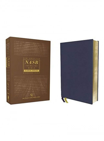 NASB Thinline Bible Large Print Hardcover